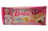 Бисквиты Barbie Strawberry&Yogurt с нежным кремом клубника&йогурт ТМ Freddi 10шт*25г