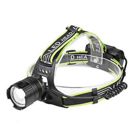 Ліхтар налобний A16 white laser LED PM10-TG, zoom, фото 1