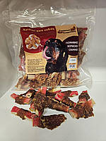 Лакомство для собак крученые куриные крабовые палочки, Селянские Лакомства, 5 см, 1 шт