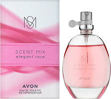 Туалетна вода Avon Scent Mix Elegant Rose для Неї Моно аромат 30 мл