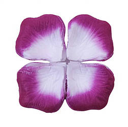 Пелюстки троянд для прикрашання свят колір фіолетовий градієнт