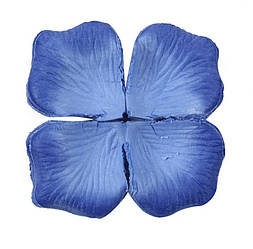 Пелюстки троянд для прикрашання свят колір синій градієнт