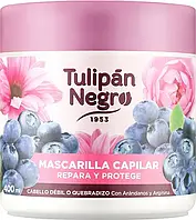 Маска для відновлення та захисту волосся Hair Repairs & Protects Mask Tulipan Negro