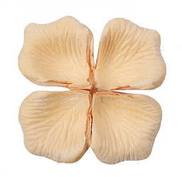 Пелюстки троянд для прикрашання свят, колір ніжно-персиковий