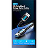 Кабель для заряджання та передавання даних Vention USB 3.0 AM/micro USB-B 3.0 3 м Black (COPBI), фото 4