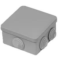 IP54, UEA (100х100x50) Коробка распределительная квадратная внешняя