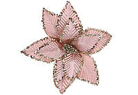 Бархатный цветок d24см, цвет - пудра RM7-007 ОСТАТОК