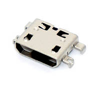 Гніздо micro USB 5pin (В) монтажне USB-MICRO-12