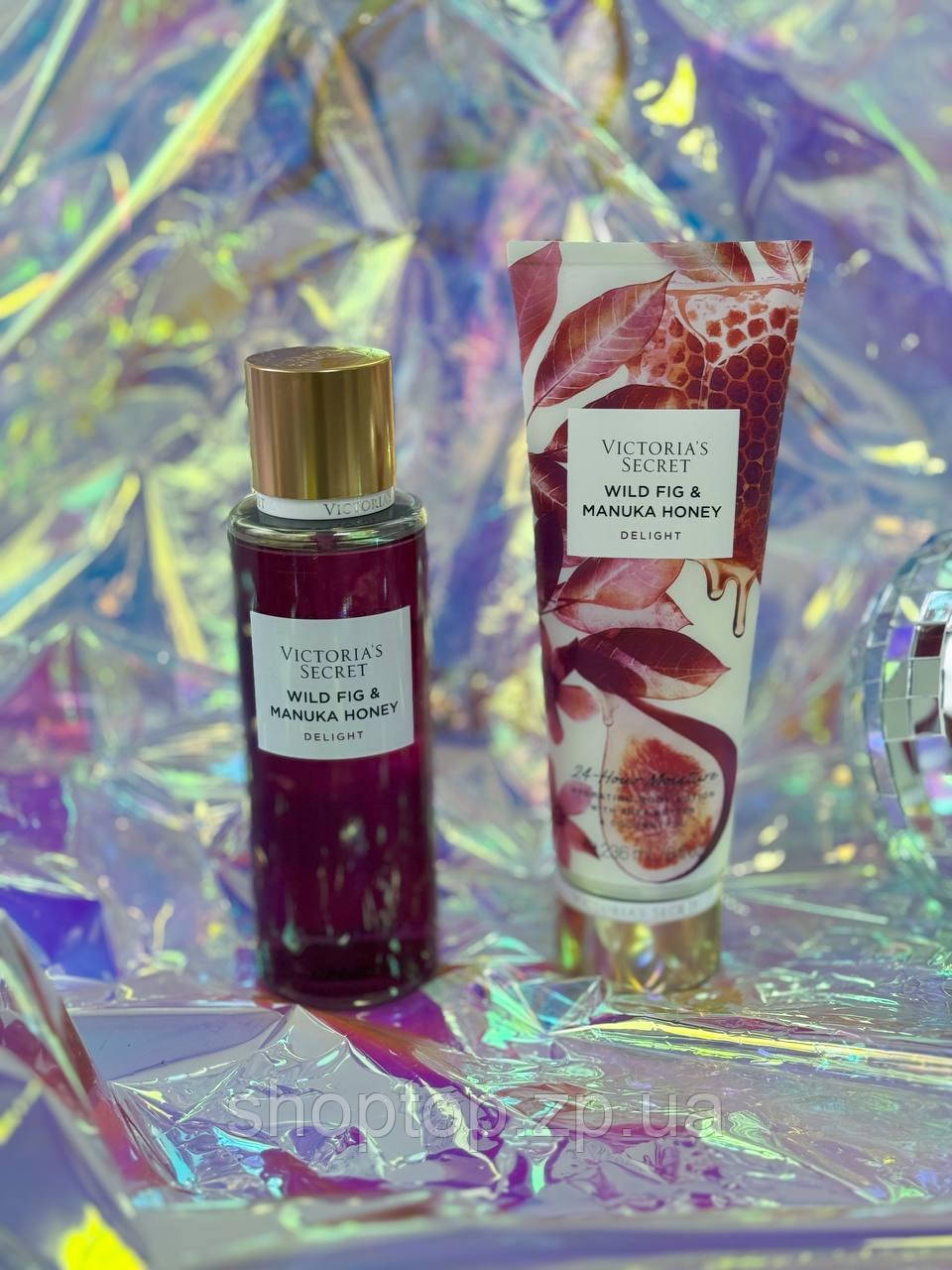 Подарунковий набір Victoria's Secret Wild Fig & Manuka Honey Лосьйон 236 мл + Міст 250 мл