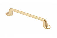 Ручка мебельная Fabricio матовое золото 128мм GTV