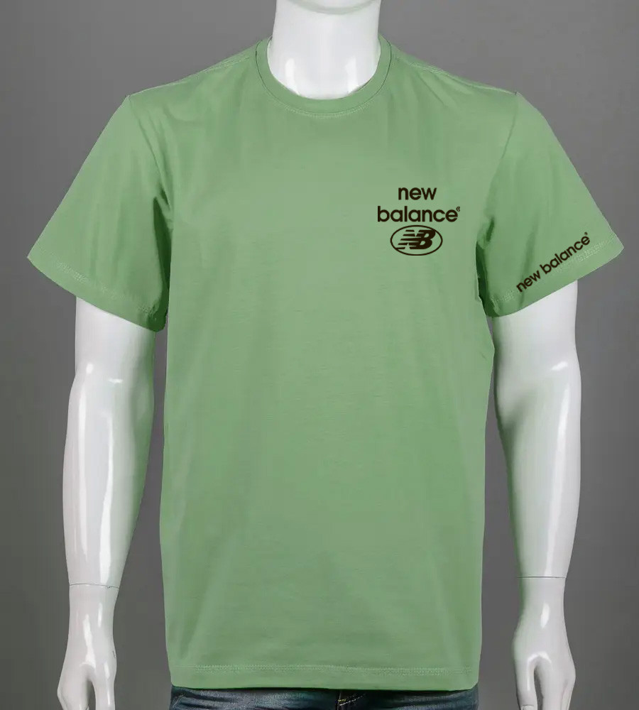 Футболка батал New Balance 2408б (Уп.4шт 3XL,4XL), Оливковий