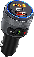 Автомобильный FM-трансмиттер аудио адаптер Bluetooth 5.1 BT94