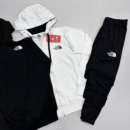 Чоловічий спортивний костюм чорний the north face стильний модний спортивний костюм TNF весна-осінь, фото 3