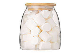 Банка для зберігання ARDESTO Fresh Classic 1000 мл, скло, бамбук