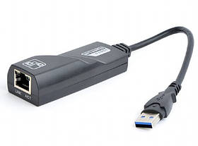 Адаптер з USB на Gigabit Ethernet Gembird NIC-U3-02 — MegaLavka
