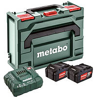 Комплект акумуляторів Metabo (Li-Power, 18 В, 2х4 А*год) + зарядний пристрій ASC 55 (685064000)