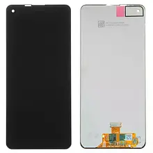 Дисплей Samsung A217 Galaxy A21s 2020+ сенсор чорний | модуль