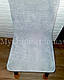 Чохол на стілець. Lacost Premium. Какао (Набір 6ШТ)  (підвищенна щільність 290 гр/м², Туреччина), фото 10