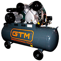 Компресор повітряний поршневий GTM KCJ2070-100L (2.2 кВт, 320 л/хв, 100 л) (27160)
