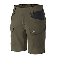 Шорти жіночі Helikon-Tex® Women's OTP 8'5" Shorts - Taiga Green/Black