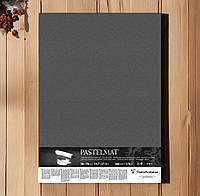 Папір для пастелі листя 50х70 см Pastelmat Clairefontaine (Франція), щільність 360 г/м2. Колір ANTHRACITE
