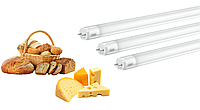 Светодиодная лампа 16W 830 Philips ECOFIT LEDTUBE 1200MM Т8 для витрин с хлебобулочной и сырной продукцией