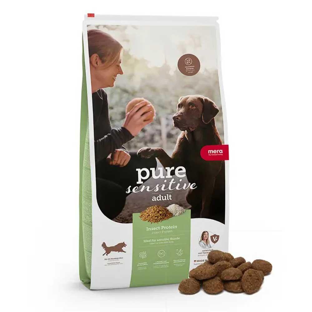 Сухий корм для собак з чутливим травленням з білком комах Mera Pure Sensitive Insect Protein 12 кг