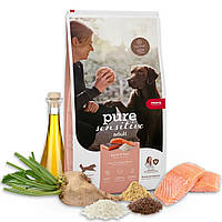 Гипоаллергенный корм для собак с лососем и рисом Mera Pure Sensitive Adult Lachs & Reis 12,5 кг