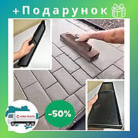 Гибкий штамп Кирпич-отпечаток для печати по бетону, полиуретановая форма для печати по штукатурке и гипсу