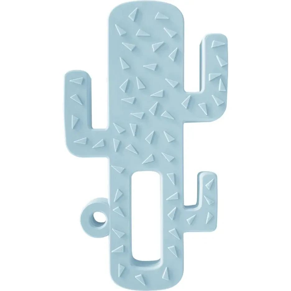 Прорізувач для зубів силіконовий MinikOiOi Cactus, Mineral Blue
