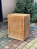 Корзина плетена для білизни 45х35х60см. Арт:8331, фото 3