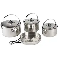 Набір посуду Tatonka Family Cook Set L, Silver (TAT 4024.000)