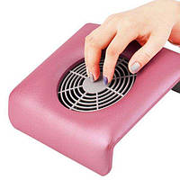 Вытяжка для маникюра Nail Dust Collector вентилятор + 3 мешочка Фиолетовый (707335972A) H[, код: 148188