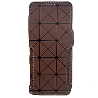 Чохол книжка Status Case Redmi 10C Ромб Коричневий