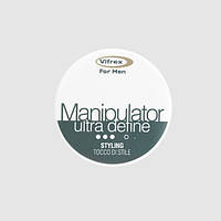 Воск манипулятор волокнистый сильной фиксации для мужчин Vifrex for men MANIPULATOR WAX 100 м LP, код: 6634478