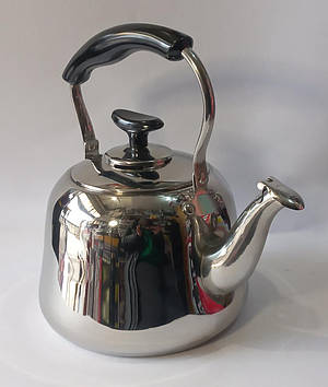 Чайник зі свистком та заварником 1.5л Con Brio СВ-432