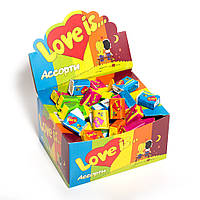 Love is Лове из Ассорти жевательная резинка 420 г; 100*4,2г Kent LD, код: 6608969