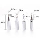 Електричний паяльник 200 Вт Handskit з дисплеєм і регулюванням температури, фото 4