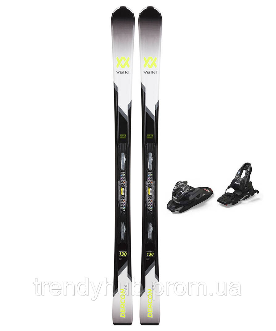 Лыжи горные с креплением Volkl Deacon 8.0 (130 cм) Marker FDT TP 10 80 mm Black Grey LP, код: 8390918 - фото 1 - id-p2110704151