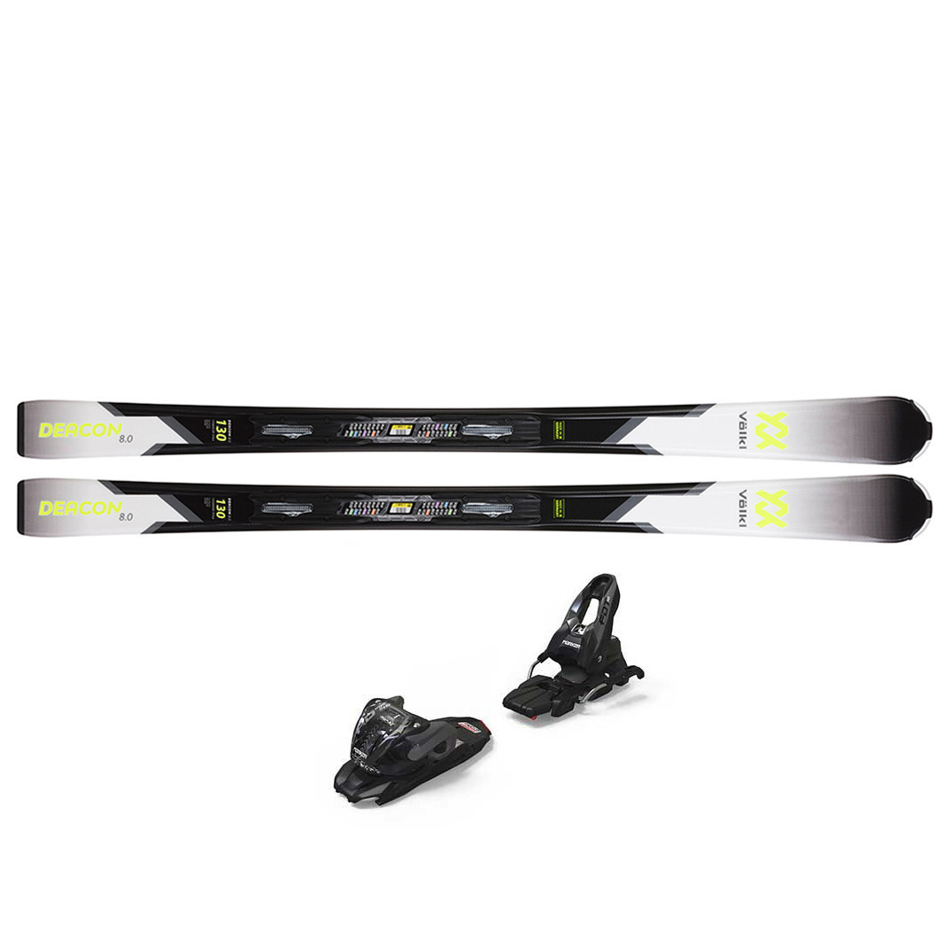 Лыжи горные с креплением Volkl Deacon 8.0 (130 cм) Marker FDT TP 10 80 mm Black Grey LP, код: 8390918 - фото 3 - id-p2110704151