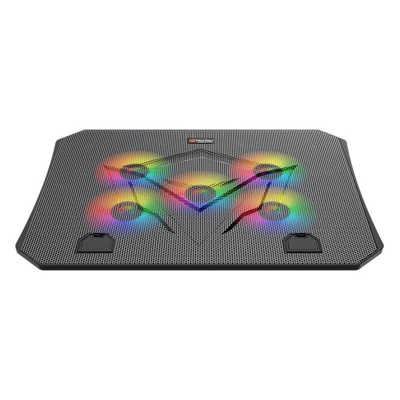 Подставка кулер для ноутбука MeeTion CoolingPad CP3030 с RGB подсветкой Black ZR, код: 8139609 - фото 2 - id-p2110703403