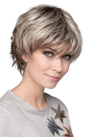 Перука коротка темний блонд, термоволокно HAIRJOY VC A2 /1103А, фото 3
