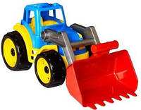 Іграшка машинка Трактор з ковшом Синій арт 1721 Technok Toys