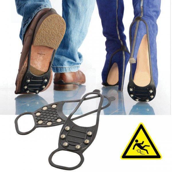 Ледоходы накладки на обувь антискользящие на 6 шипов HMD Spike Черный (185-18423042) ZR, код: 1558812 - фото 2 - id-p2110691458