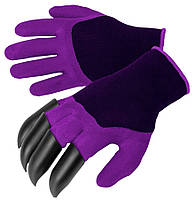 Садовые перчатки Garden gloves фиолетовые 119-8628569 KN, код: 8404913