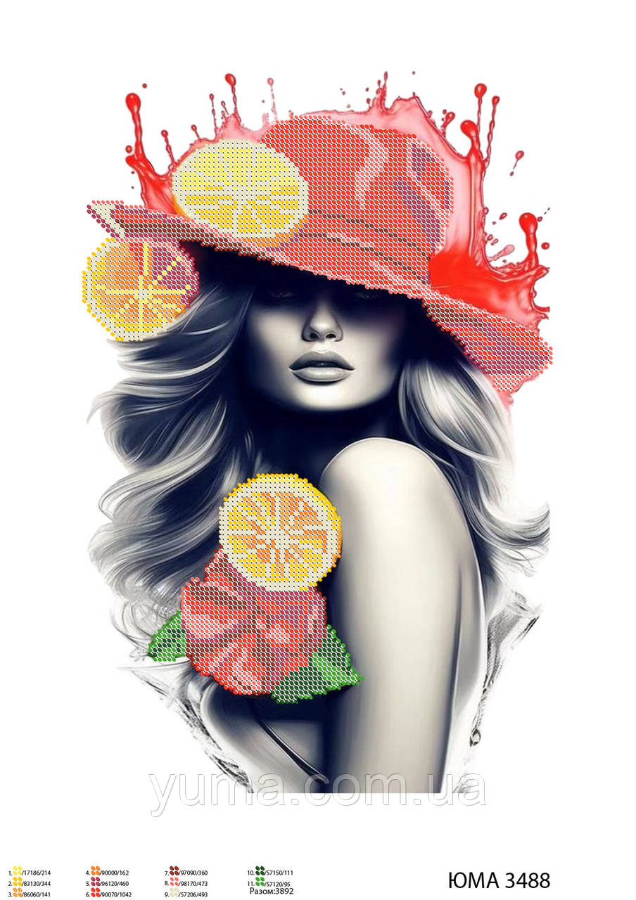 Схема для вишивки бісером, фото 1