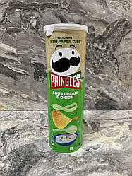 Чіпси Pringles Sour Cream & Onion 165 грм