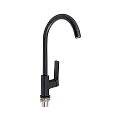 Змішувач для кухні латунь QTSLA9042103UB Black Matt Qtap Slavonice