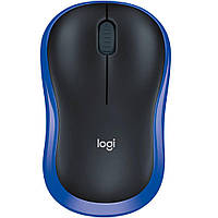 Ведмедик Logitech M185 бездротовий, Blue