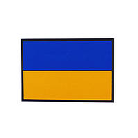 Шеврон патч на липучке Luxyart Флаг Украины 7,55 см DB-017 KN, код: 8135377